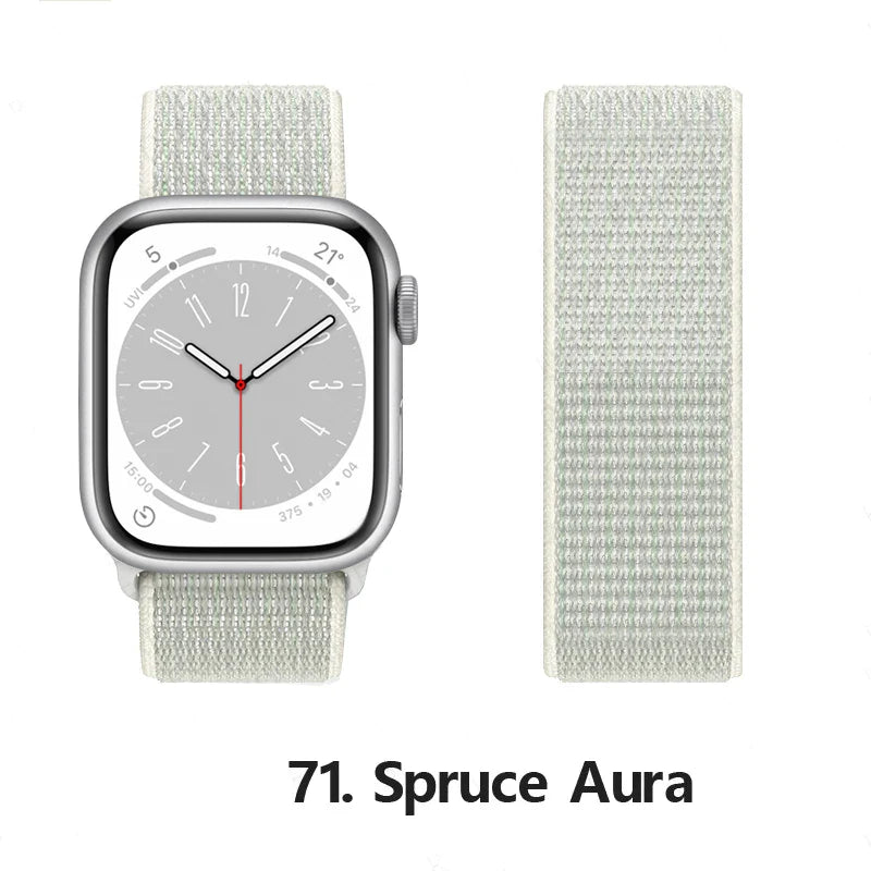 Nylon loop Correa For Apple Watch Band