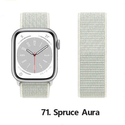 Nylon loop Correa For Apple Watch Band
