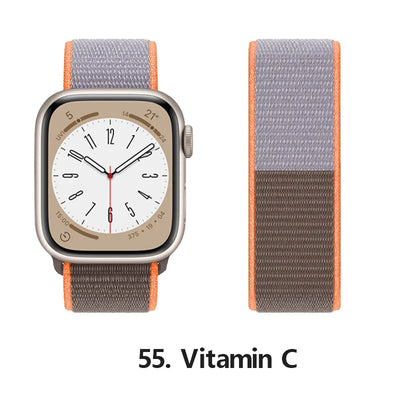 Nylon loop Correa For Apple Watch Band