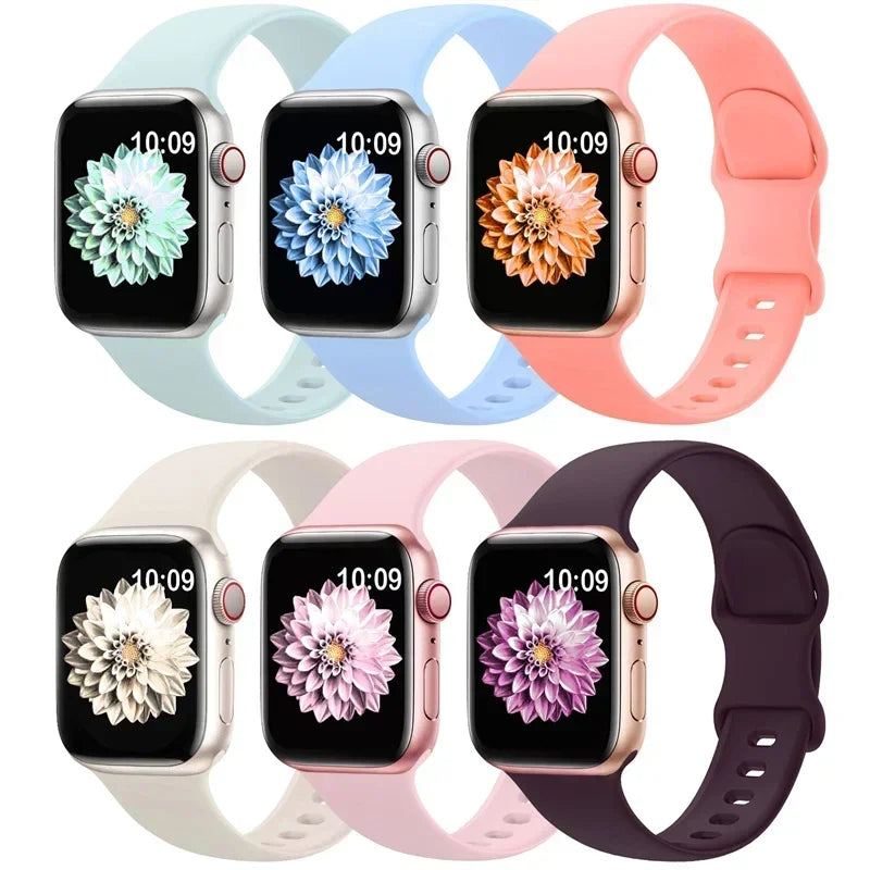 Silicone Band For Apple Watch strap