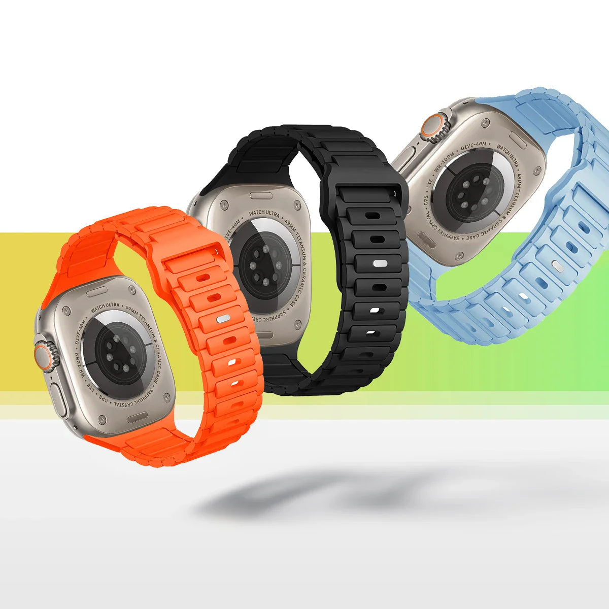 Silicone Strap for Apple Watch Band