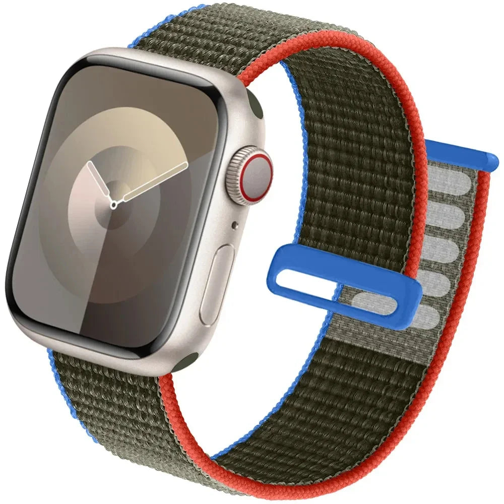 Nylon loop Strap For Apple Watch Bands