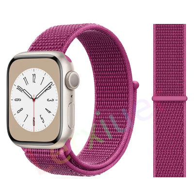Slim leather strap for Apple Watch band