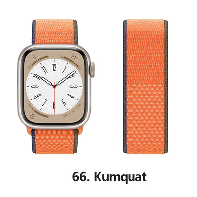 Nylon loop Correa For Apple Watch Band