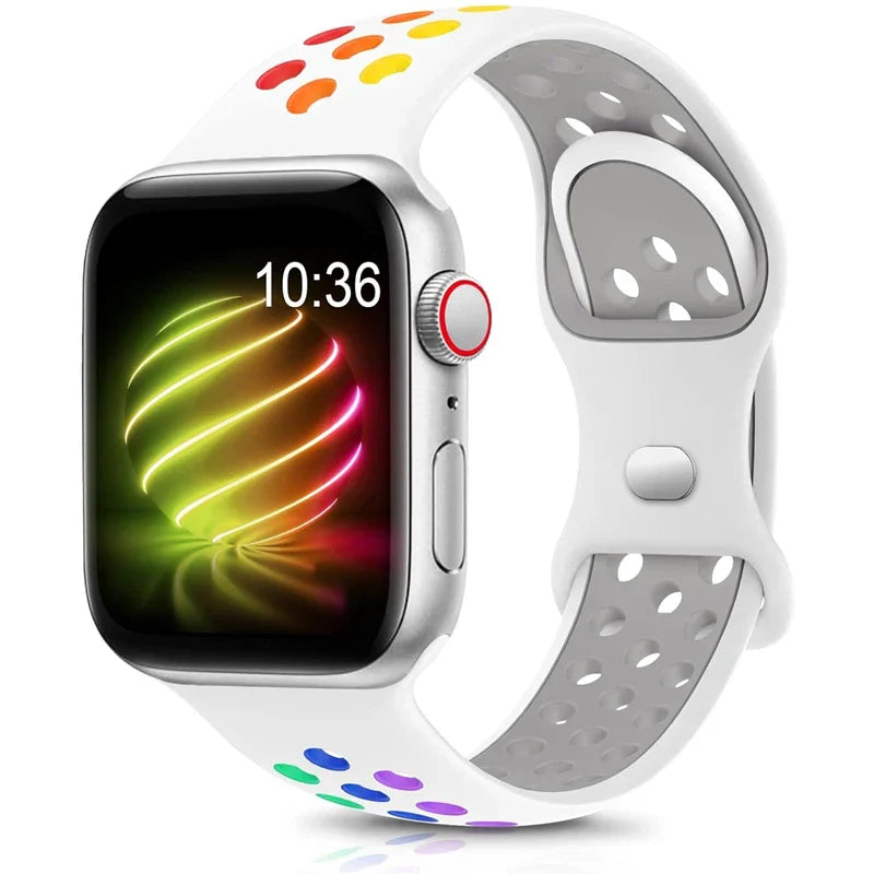 Original Silicone Strap For Apple Watch