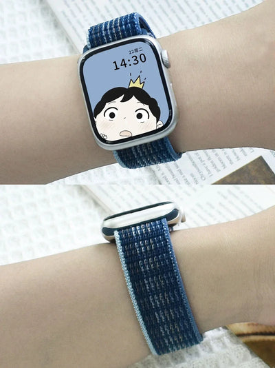 Nylon loop Strap For Apple Watch Bands
