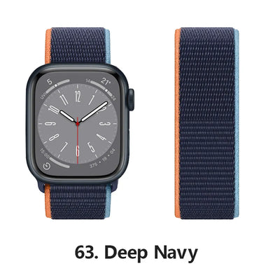 Nylon loop Correa For Apple Watch Band
