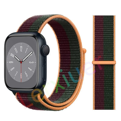Slim leather strap for Apple Watch band