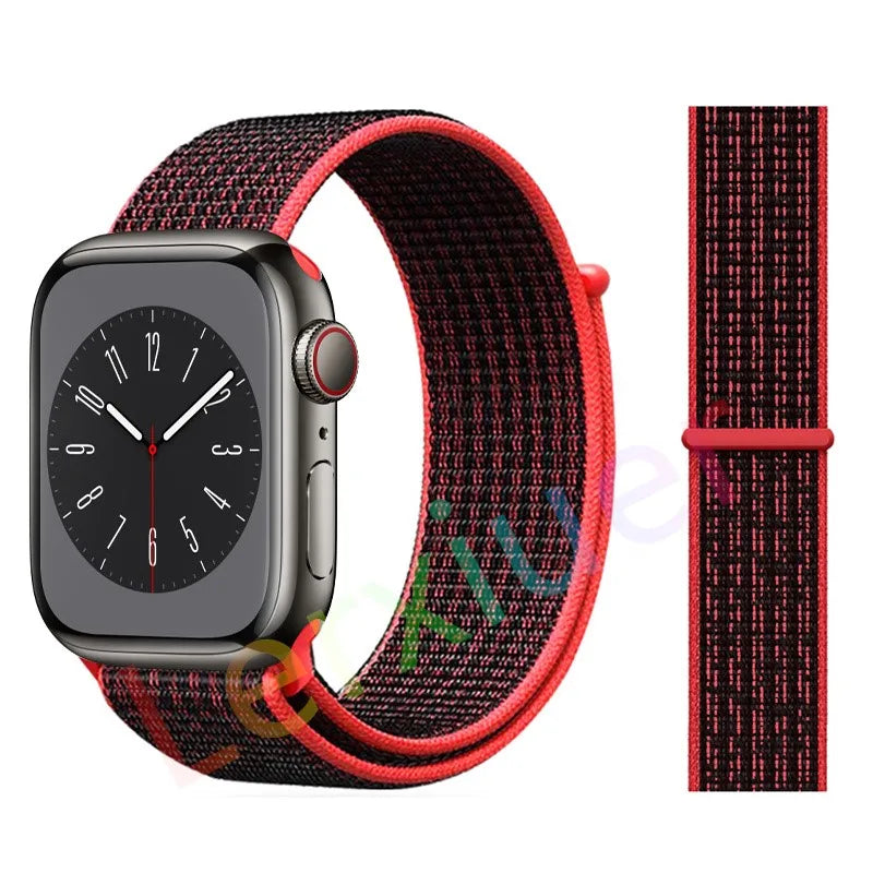 Slim leather strap for Apple Watch band