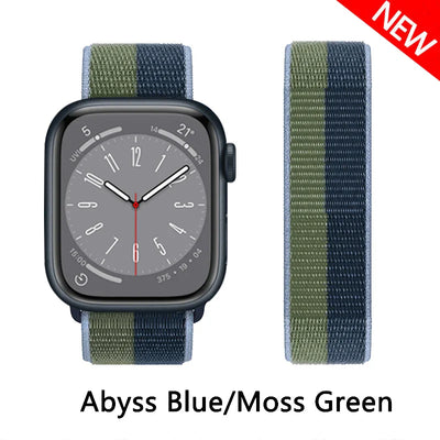 Nylon loop Correa For Apple Watch Band
