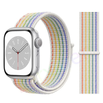 Slim leather strap for Apple Watch band