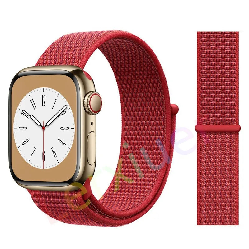 Slim leather strap for Apple Watch band