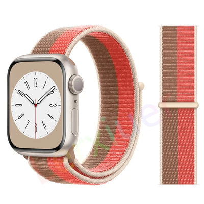 Slim leather strap for Apple Watch band