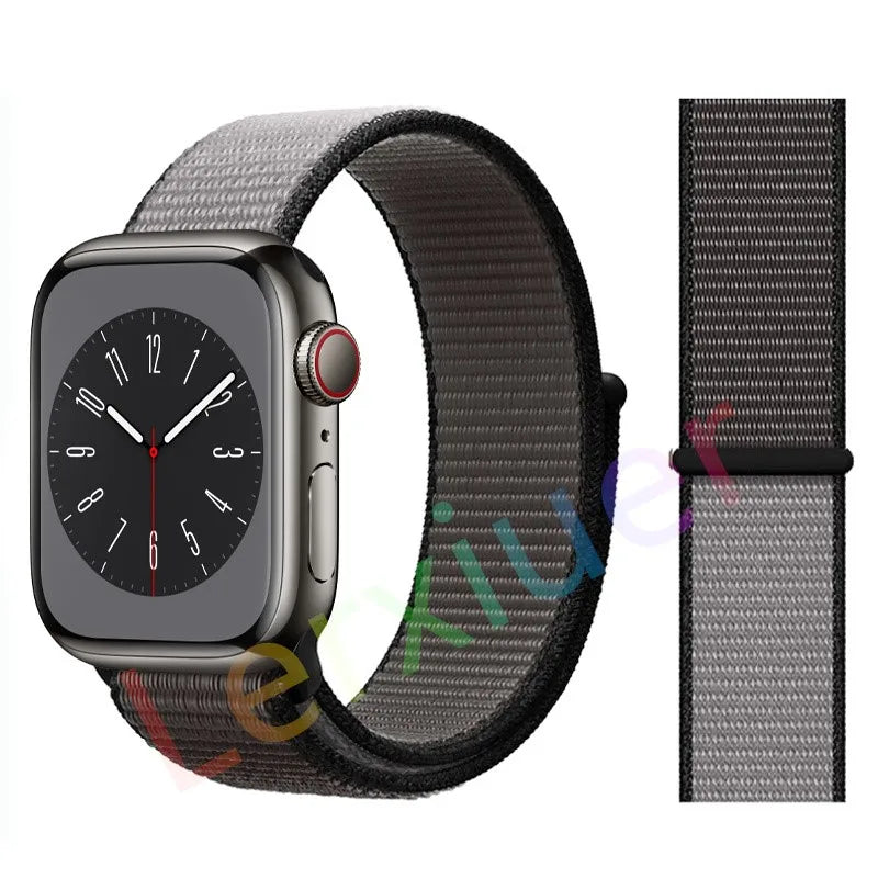 Slim leather strap for Apple Watch band