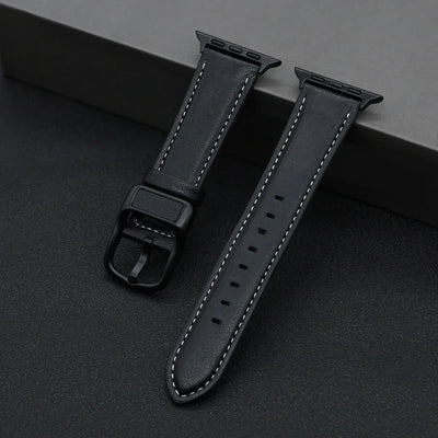 Leather strap For Apple watch band