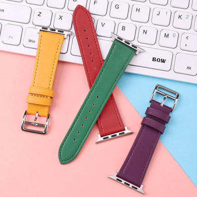 Leather Watch Straps for Apple Watch band