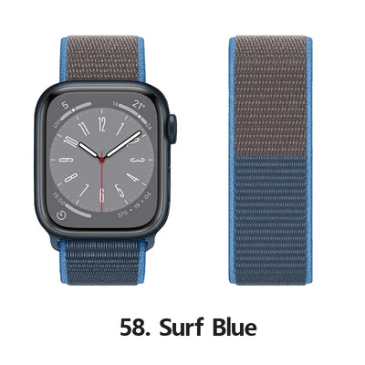 Nylon loop Correa For Apple Watch Band