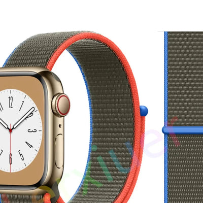 Slim leather strap for Apple Watch band