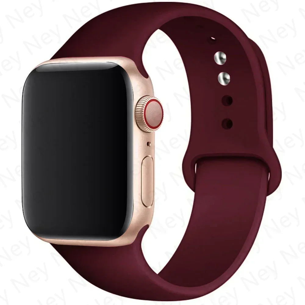 Silicone Band For Apple Watch strap