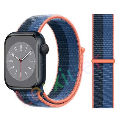 Slim leather strap for Apple Watch band