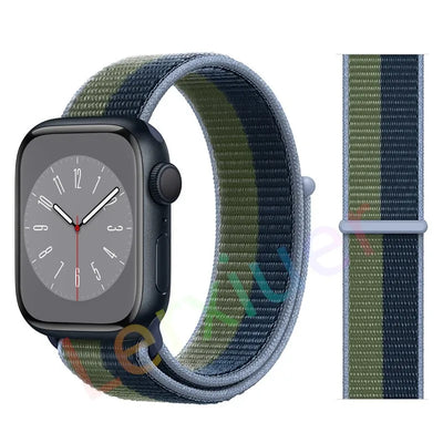 Slim leather strap for Apple Watch band