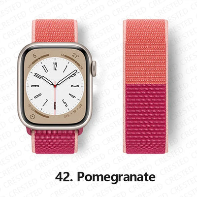 Nylon loop Correa For Apple Watch Band