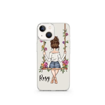 Girl on Customize name Case