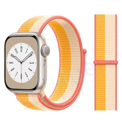Slim leather strap for Apple Watch band