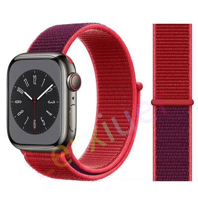 Slim leather strap for Apple Watch band