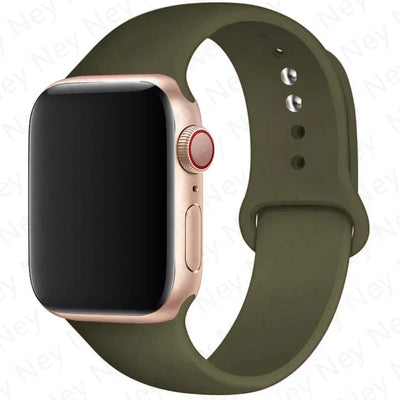 Silicone Band For Apple Watch strap