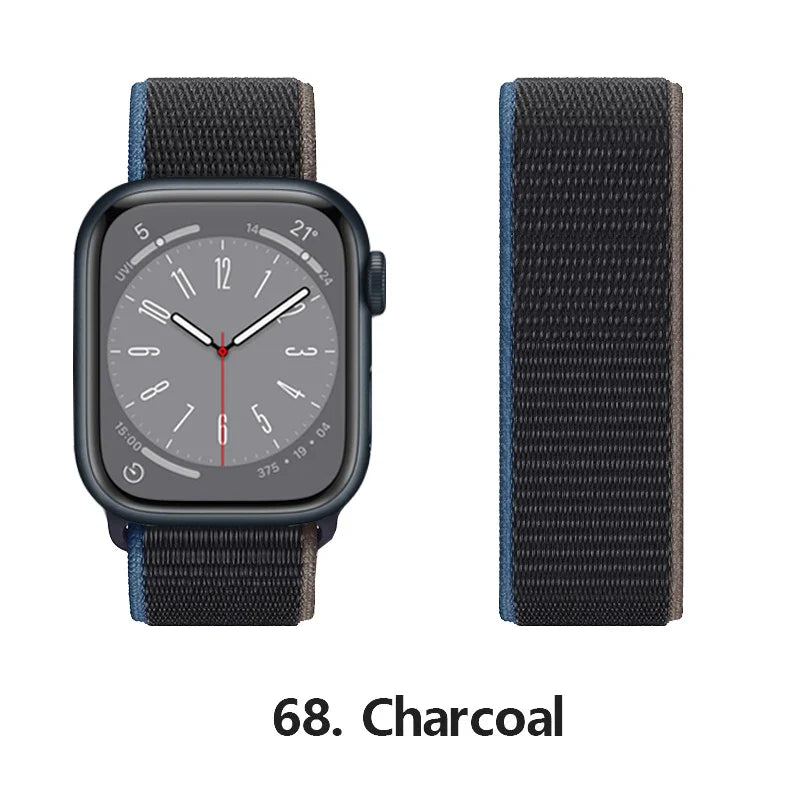 Nylon loop Correa For Apple Watch Band
