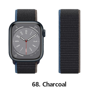 Nylon loop Correa For Apple Watch Band