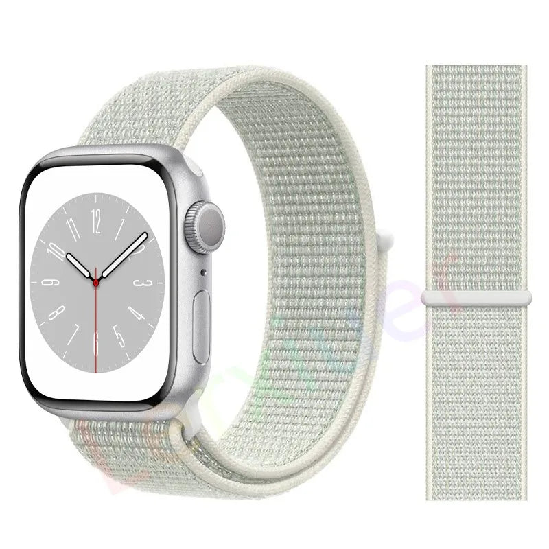 Slim leather strap for Apple Watch band