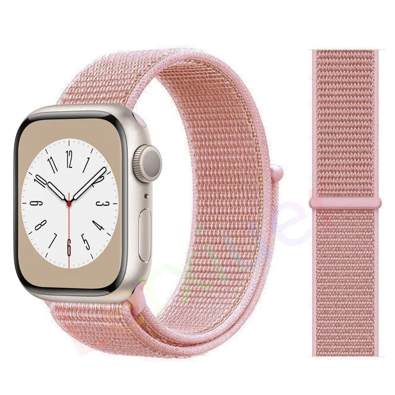 Slim leather strap for Apple Watch band