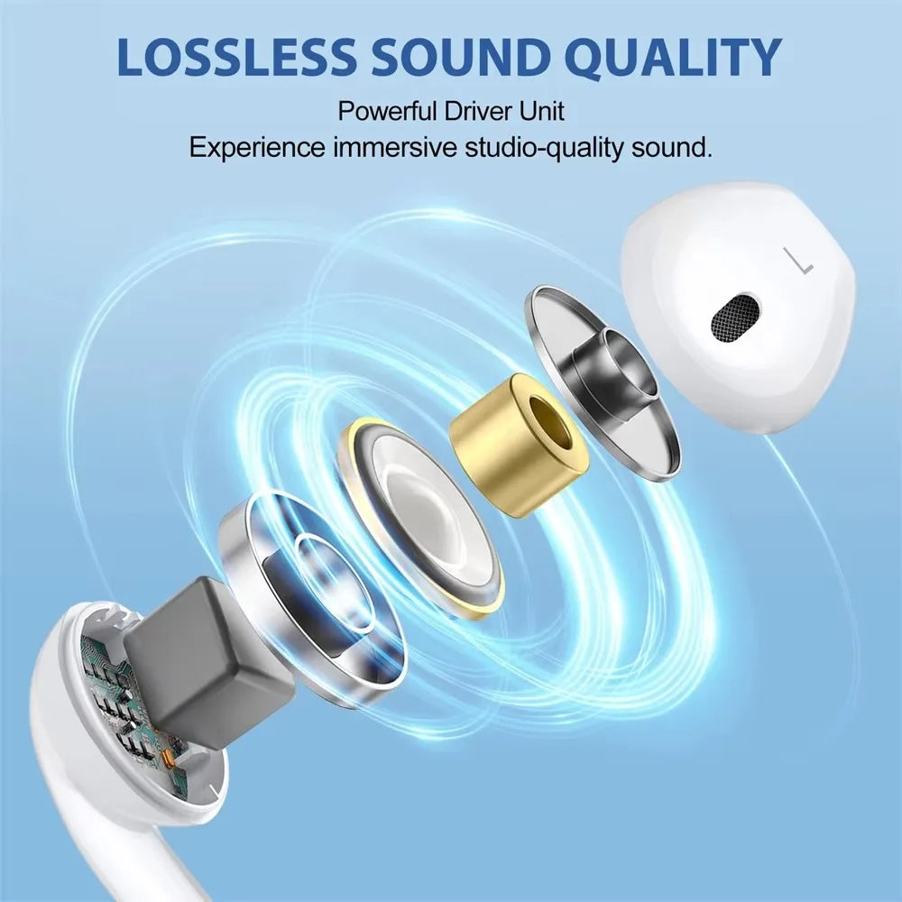 Luxury Wired Lightning Earphones For Apple iPhone