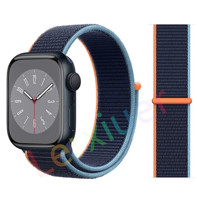 Slim leather strap for Apple Watch band