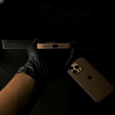 Desert Titanium Silicon Case