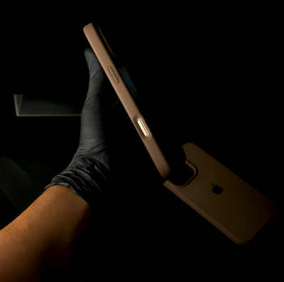 Desert Titanium Silicon Case