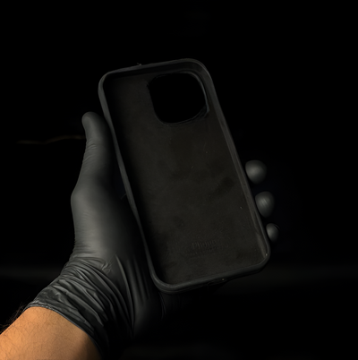 Jet Black Silicon Case