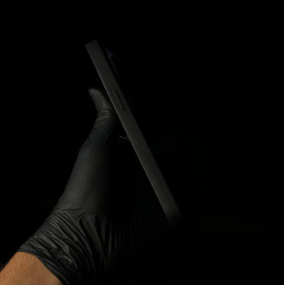 Jet Black Silicon Case