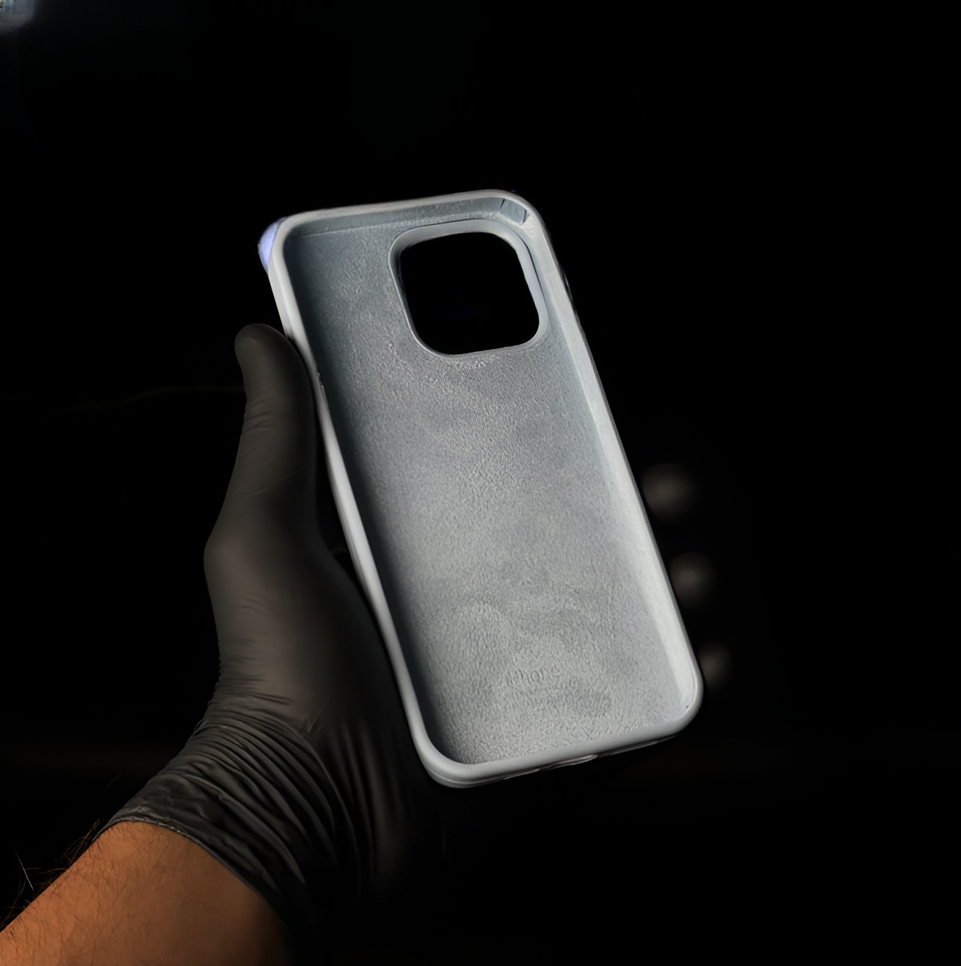 White Silicon Case
