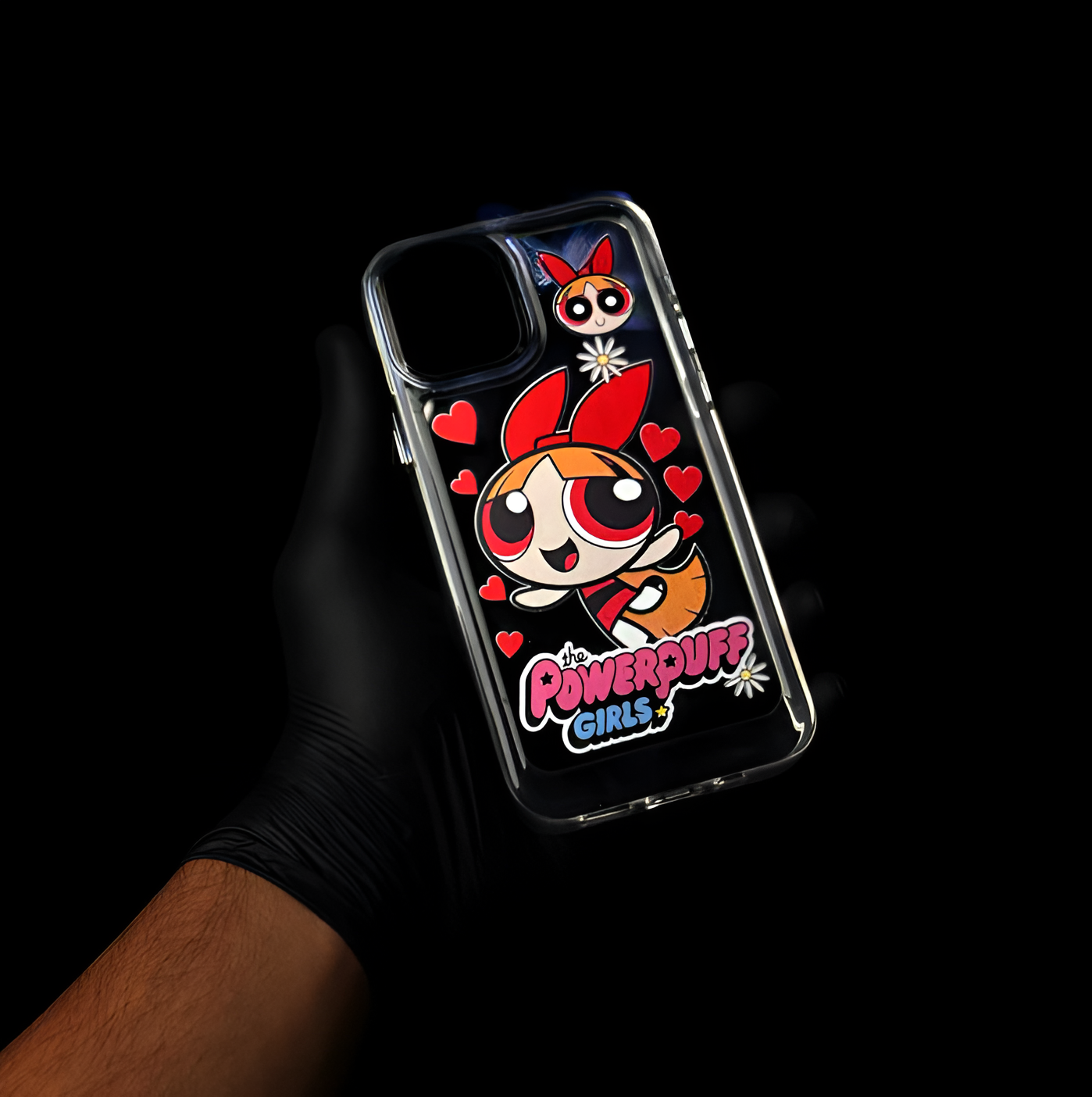 Power Puff Girls Clear Acrylic Case