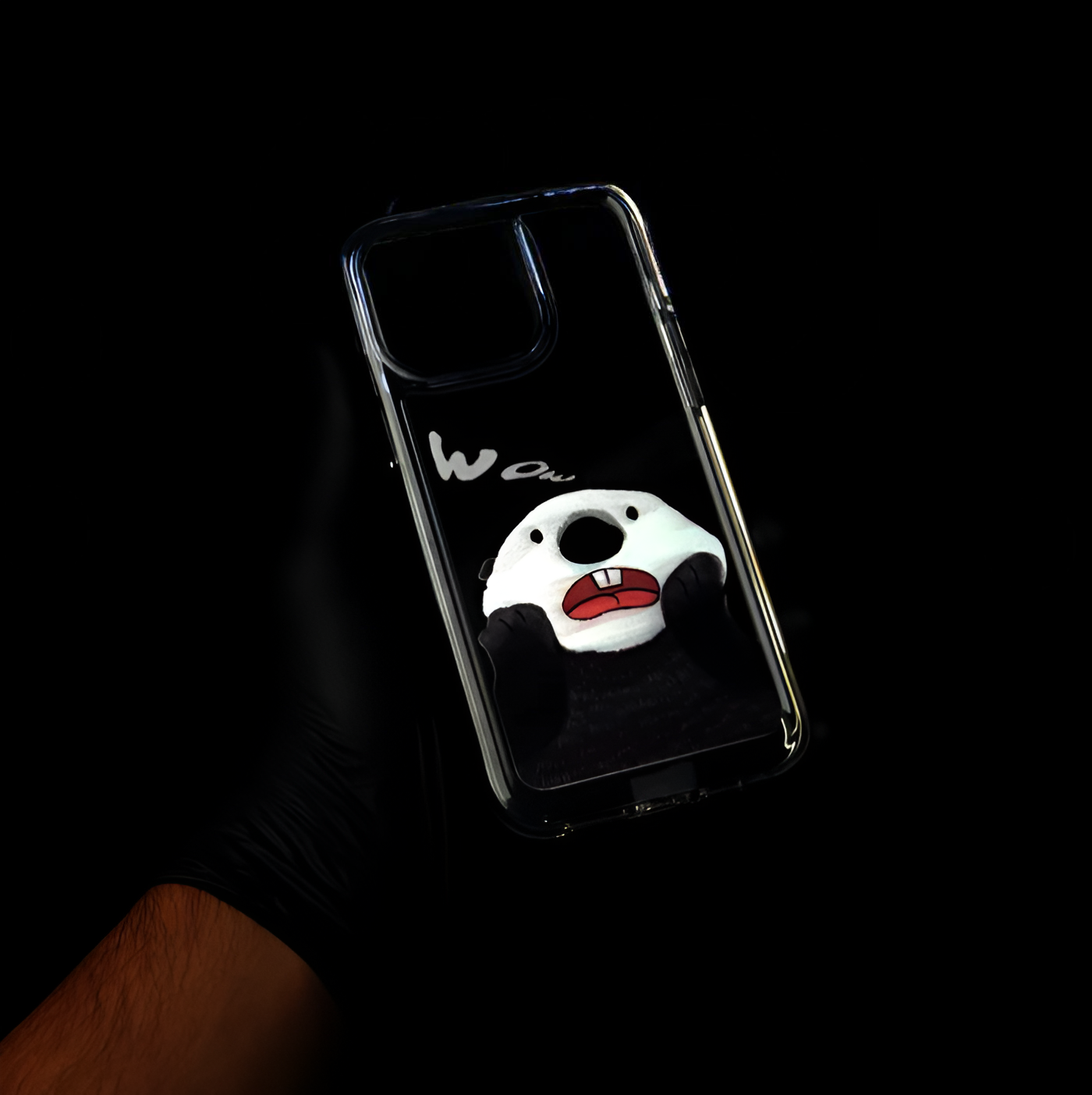 Confused Panda Acrylic Case