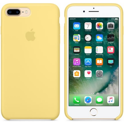 iPhone Silicone Case (Yellow)