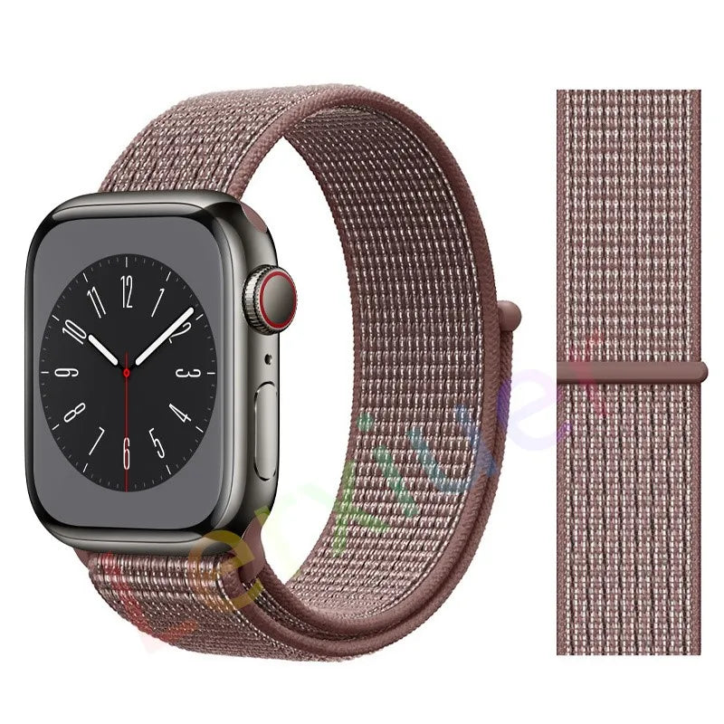 Slim leather strap for Apple Watch band