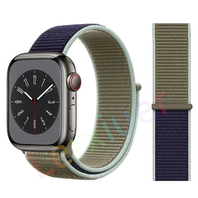 Slim leather strap for Apple Watch band