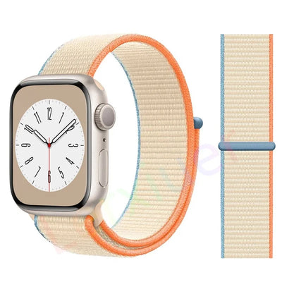 Slim leather strap for Apple Watch band