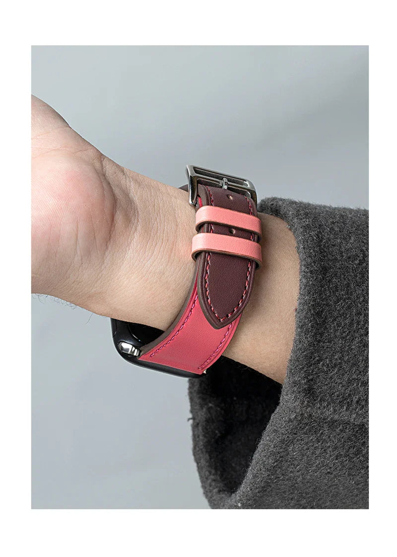 Leather Watch Straps for Apple Watch band