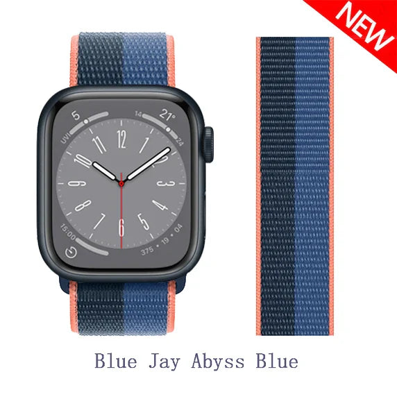 Nylon loop Correa For Apple Watch Band