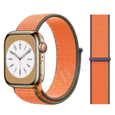 Slim leather strap for Apple Watch band